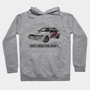 Toyota Corolla AE86 Group A Hoodie